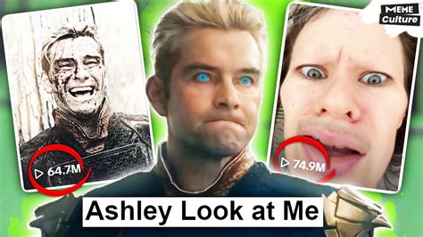 ashley look at me tiktok|actually look at me meme.